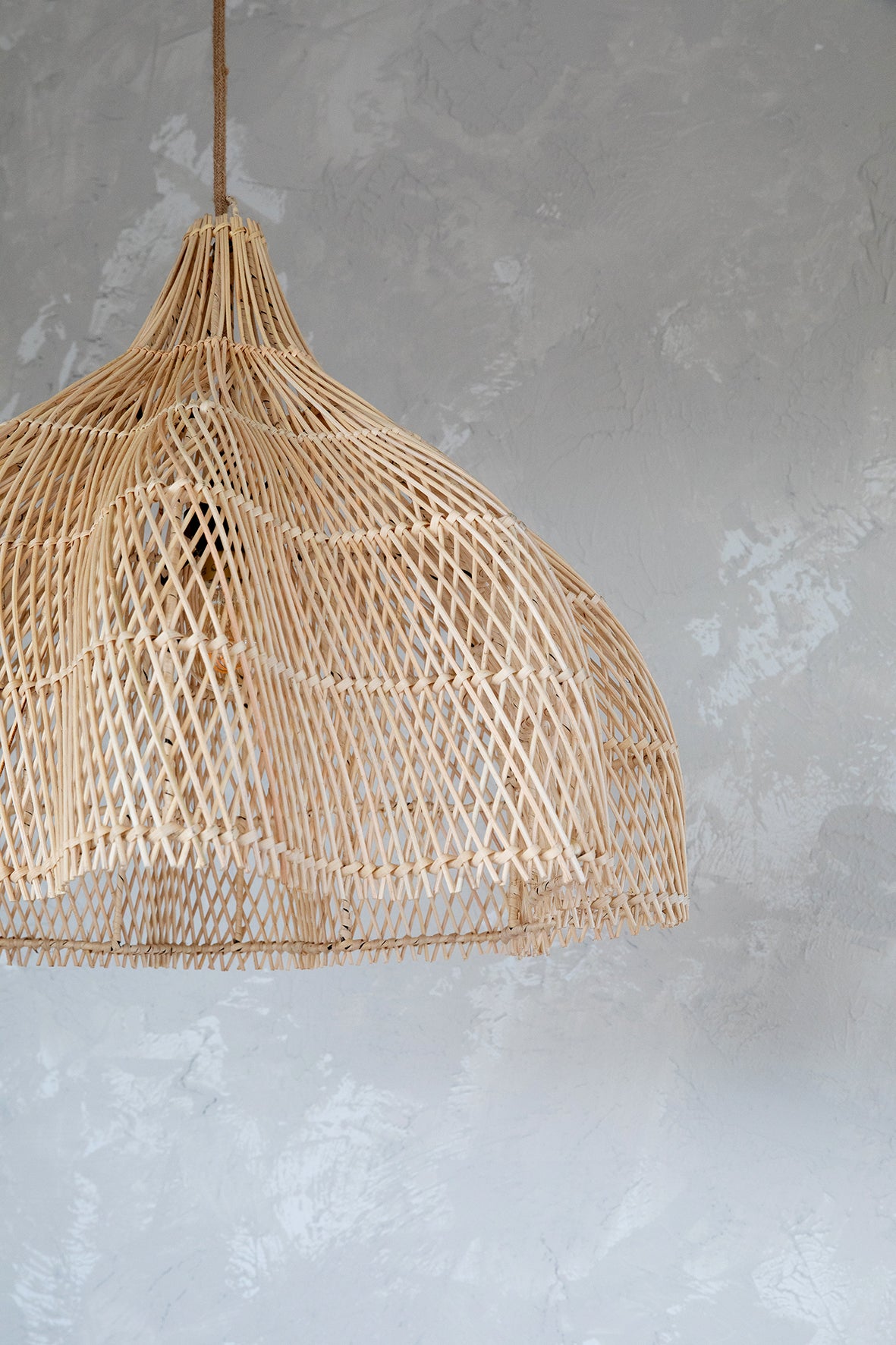 Bazar Bizar De Whipped Hanglamp - Naturel - M