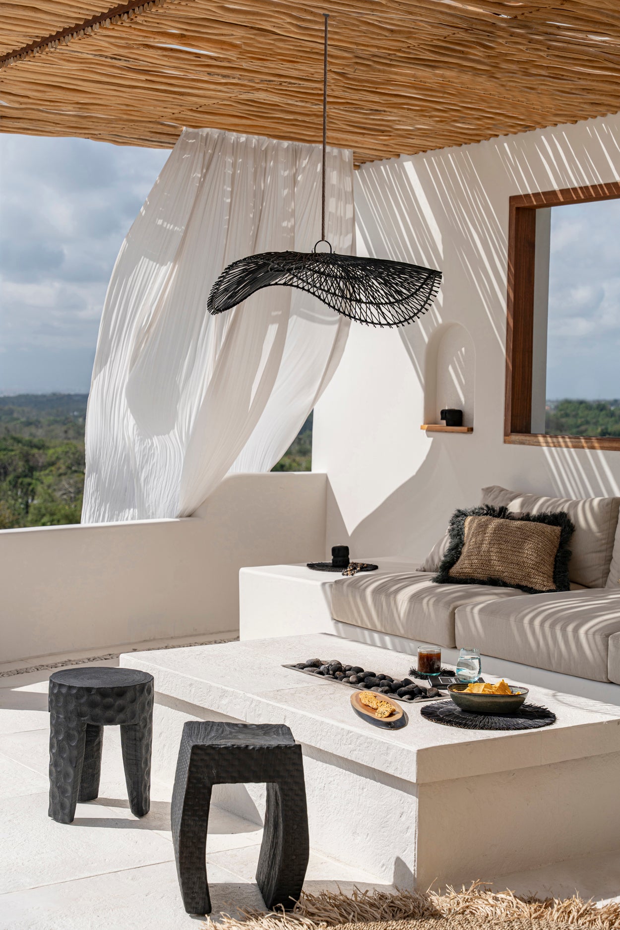 Bazar Bizar De Chapeau Hanglamp - Zwart