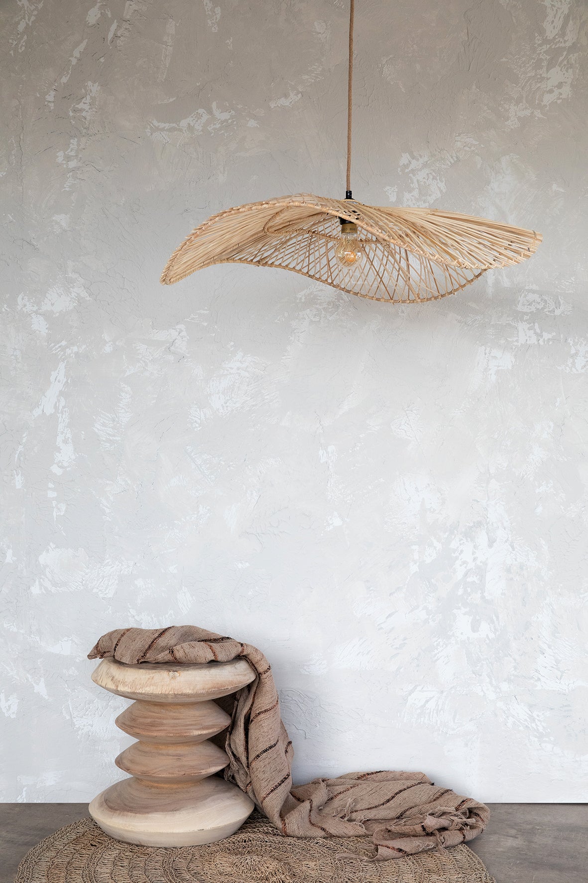 Bazar Bizar De Chapeau Hanglamp - Naturel