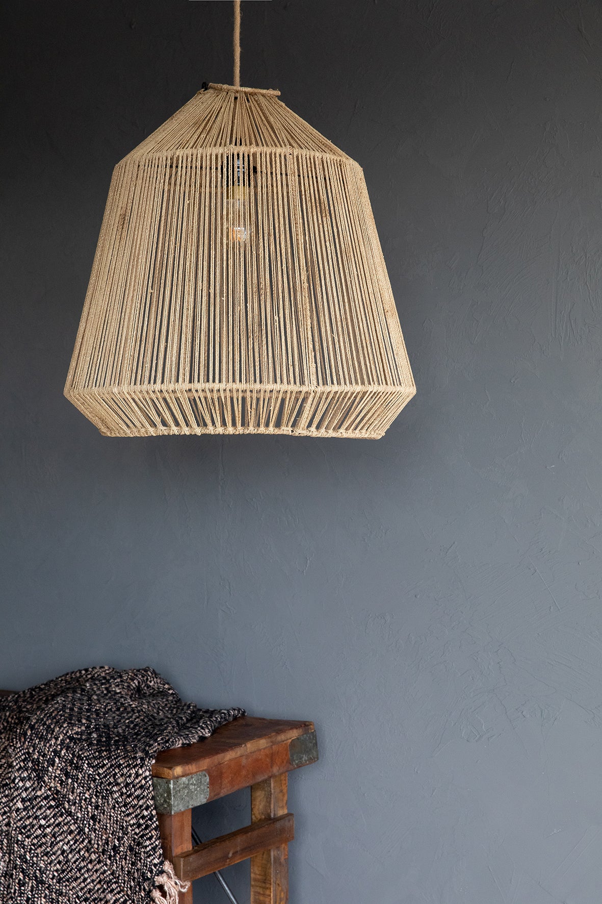 Bazar Bizar De Conic Hanglamp - Naturel