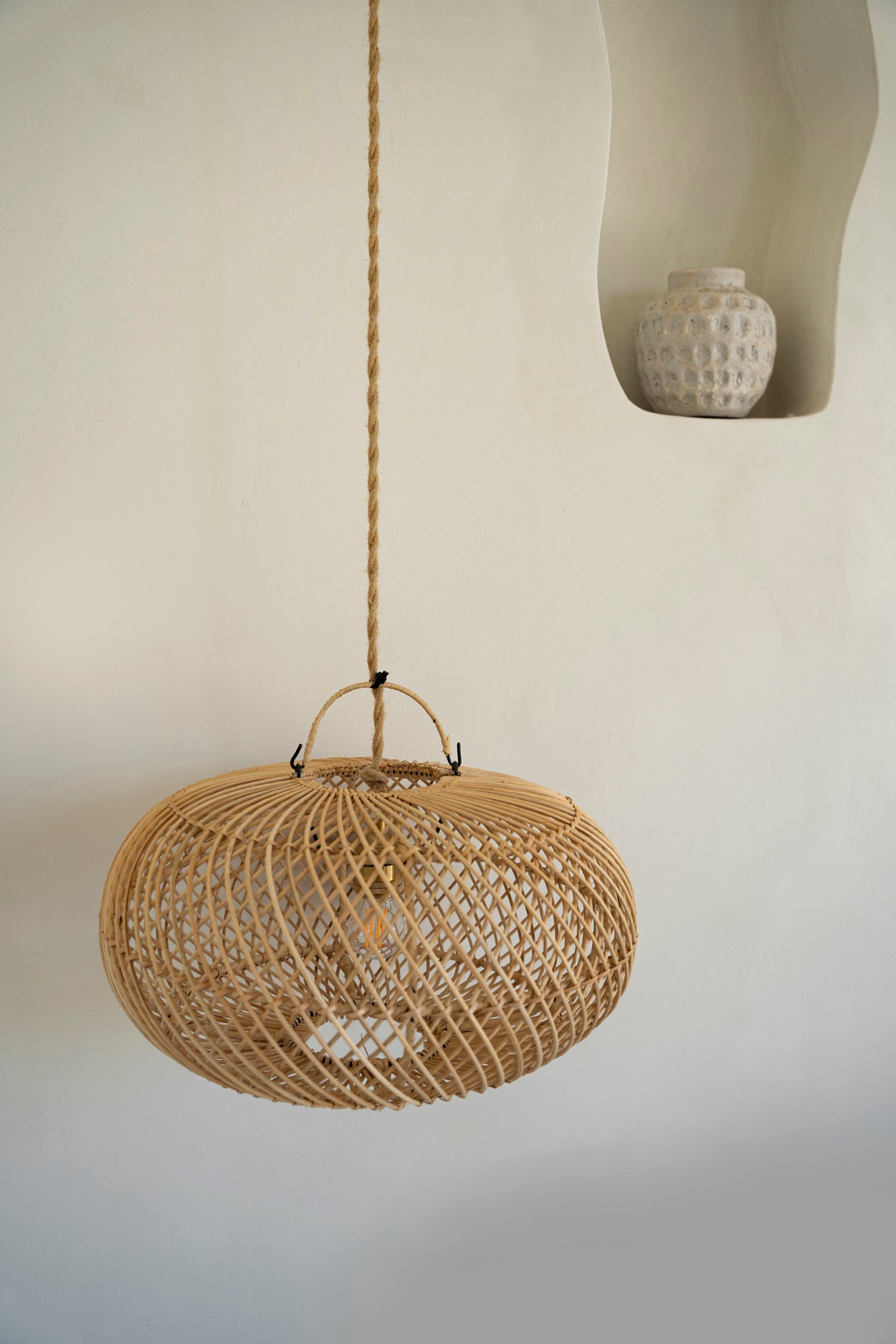 Bazar Bizar De Wholly Hanglamp - Naturel - S