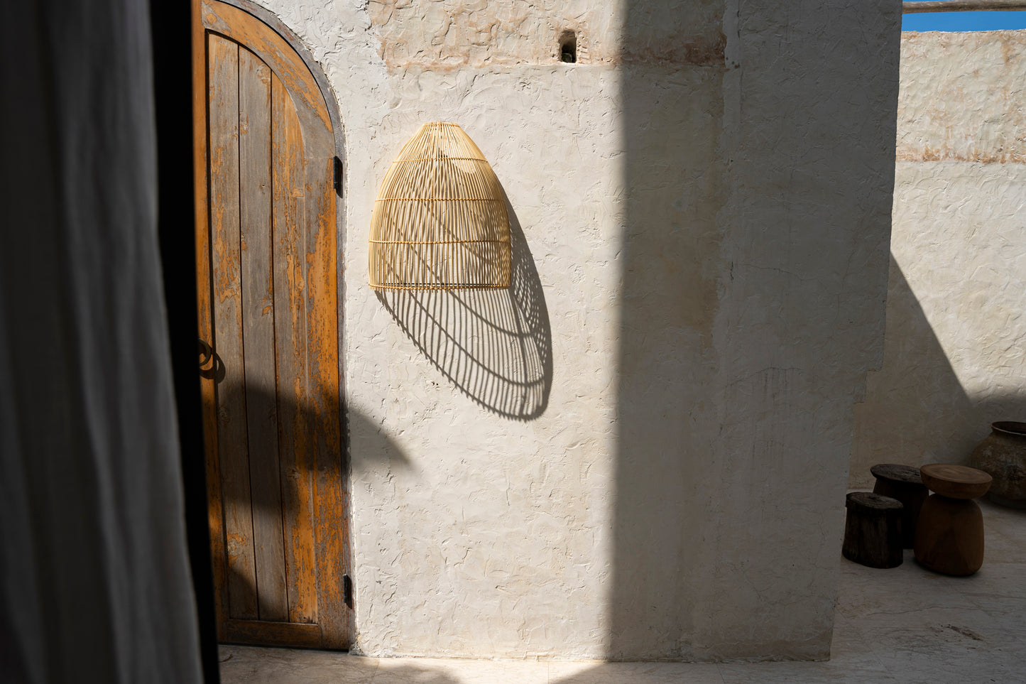 Bazar Bizar De Lalo Applique Muurlamp - Naturel - L