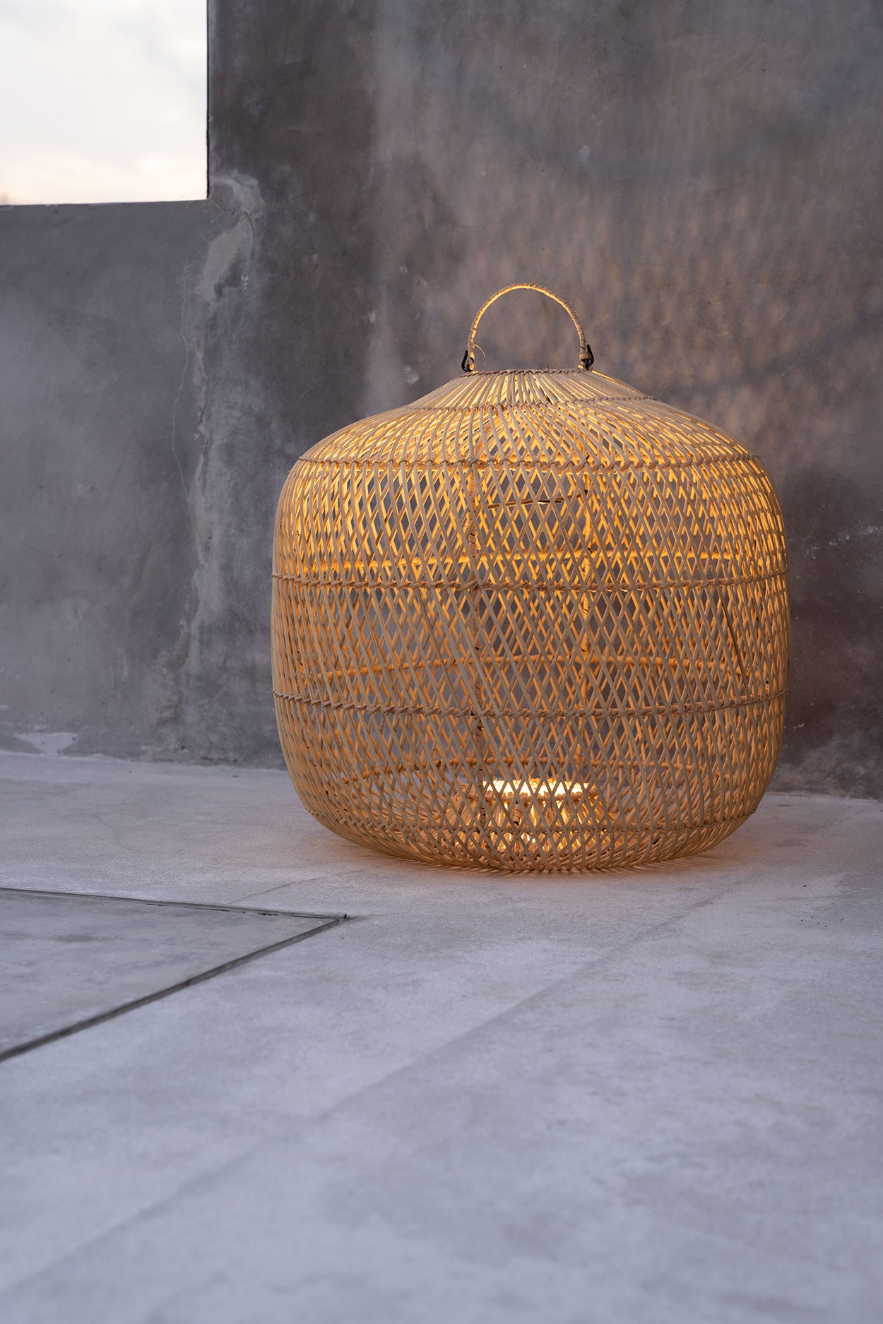 Bazar Bizar - De Batu Bolong Hanglamp - Naturel - M