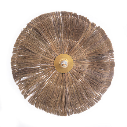 Bazar Bizar De Chi-Chi Muurlamp - Naturel Messing - L