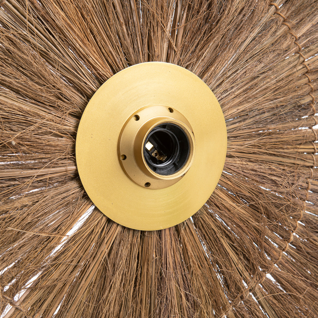 Bazar Bizar De Chi-Chi Muurlamp - Naturel Messing - L