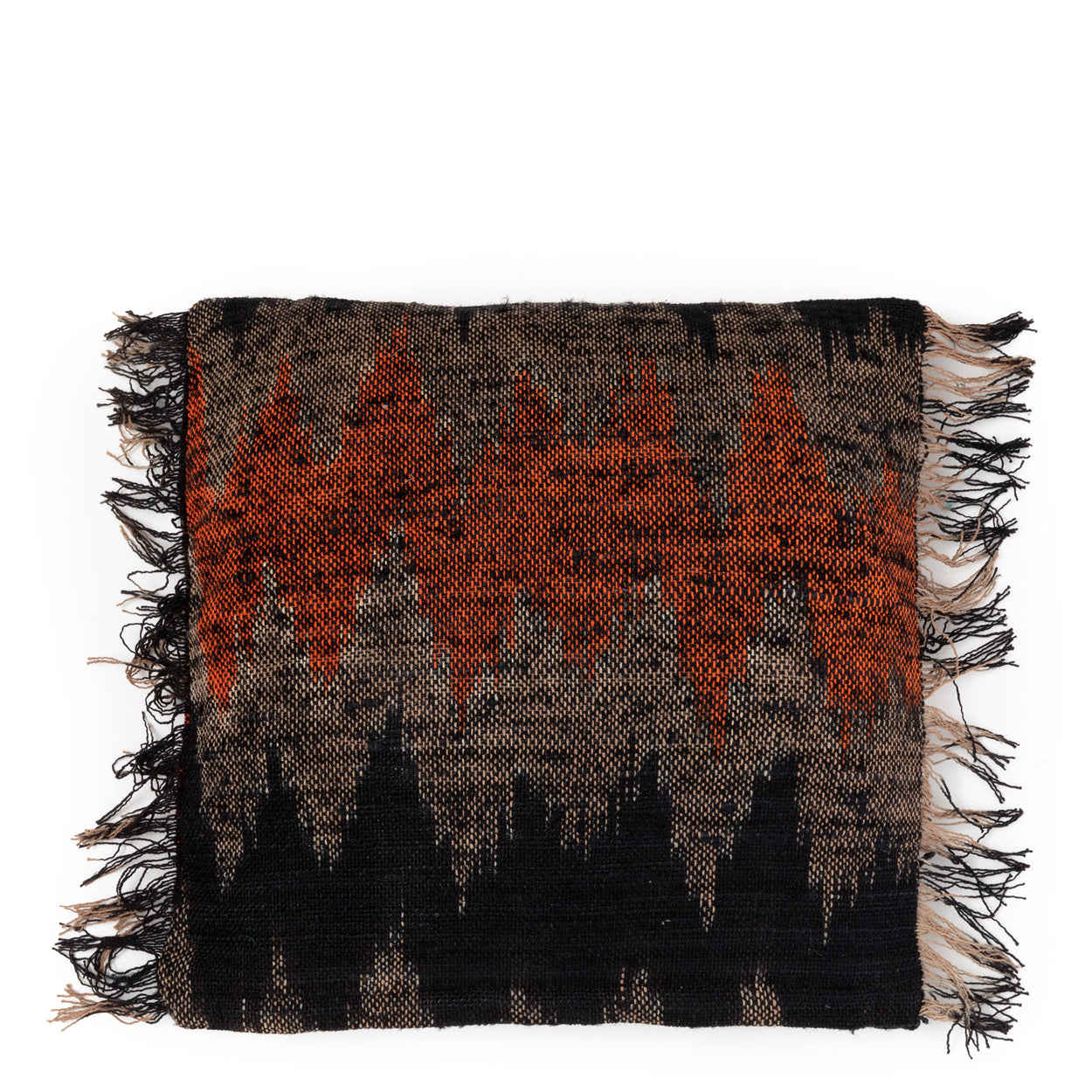 Bazar Bizar De Oh My Gee Kussenhoes - Zwart Oranje - 40x40