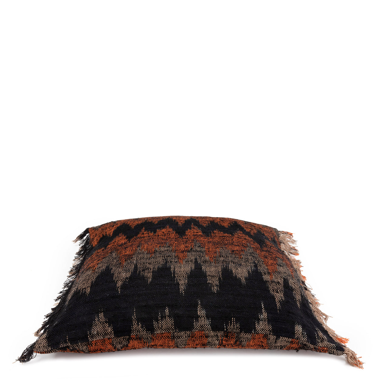 Bazar Bizar De Oh My Gee Kussenhoes - Zwart Oranje - 60x60
