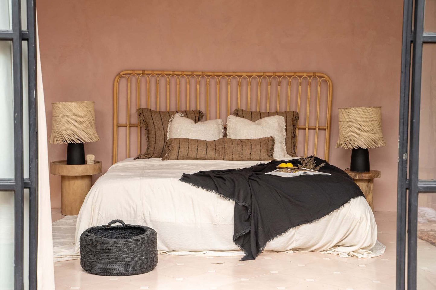 Bazar Bizar De Oh My Gee Kussenhoes - Beige Black - 35x100