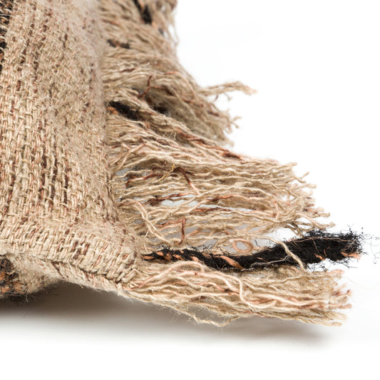 Bazar Bizar De Oh My Gee Kussenhoes - Beige Black - 35x100
