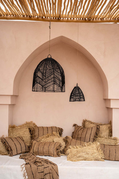 Bazar Bizar De Oh My Gee Kussenhoes - Beige Black - 40x40