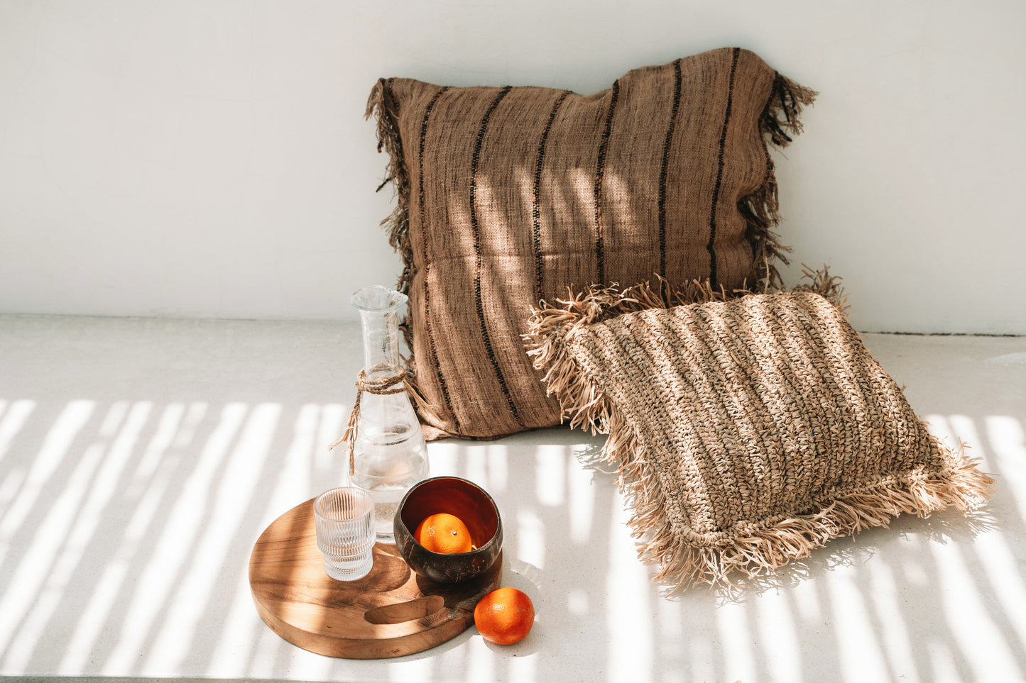 Bazar Bizar De Oh My Gee Kussenhoes - Beige Zwart - 60x60