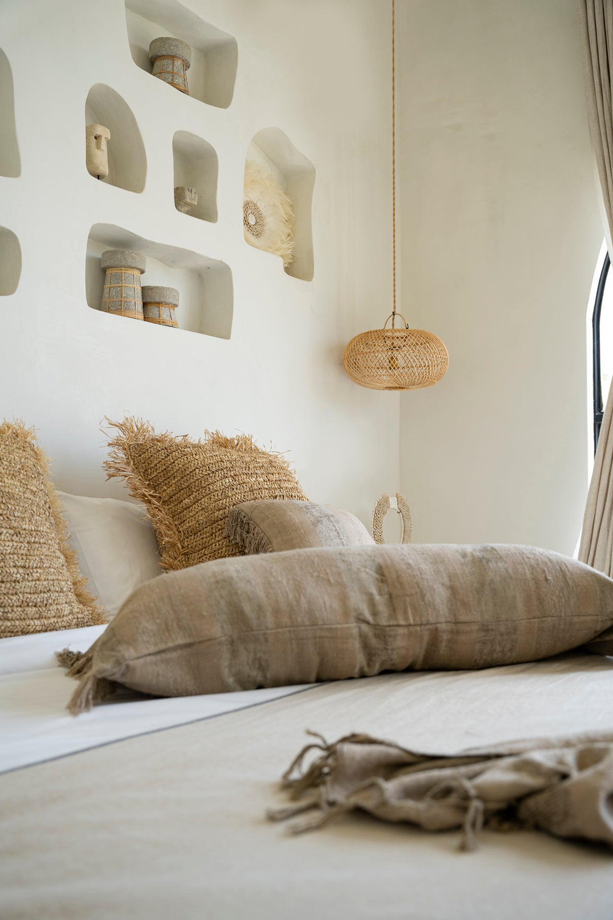 Bazar Bizar De Oh My Gee Kussenhoes - Concrete Velvet - 35x100