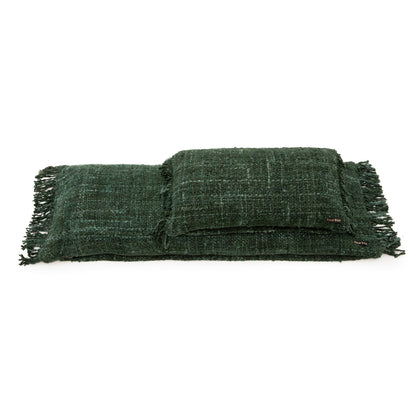 Bazar Bizar De Oh My Gee Kussenhoes - Donkergroen - 35x100