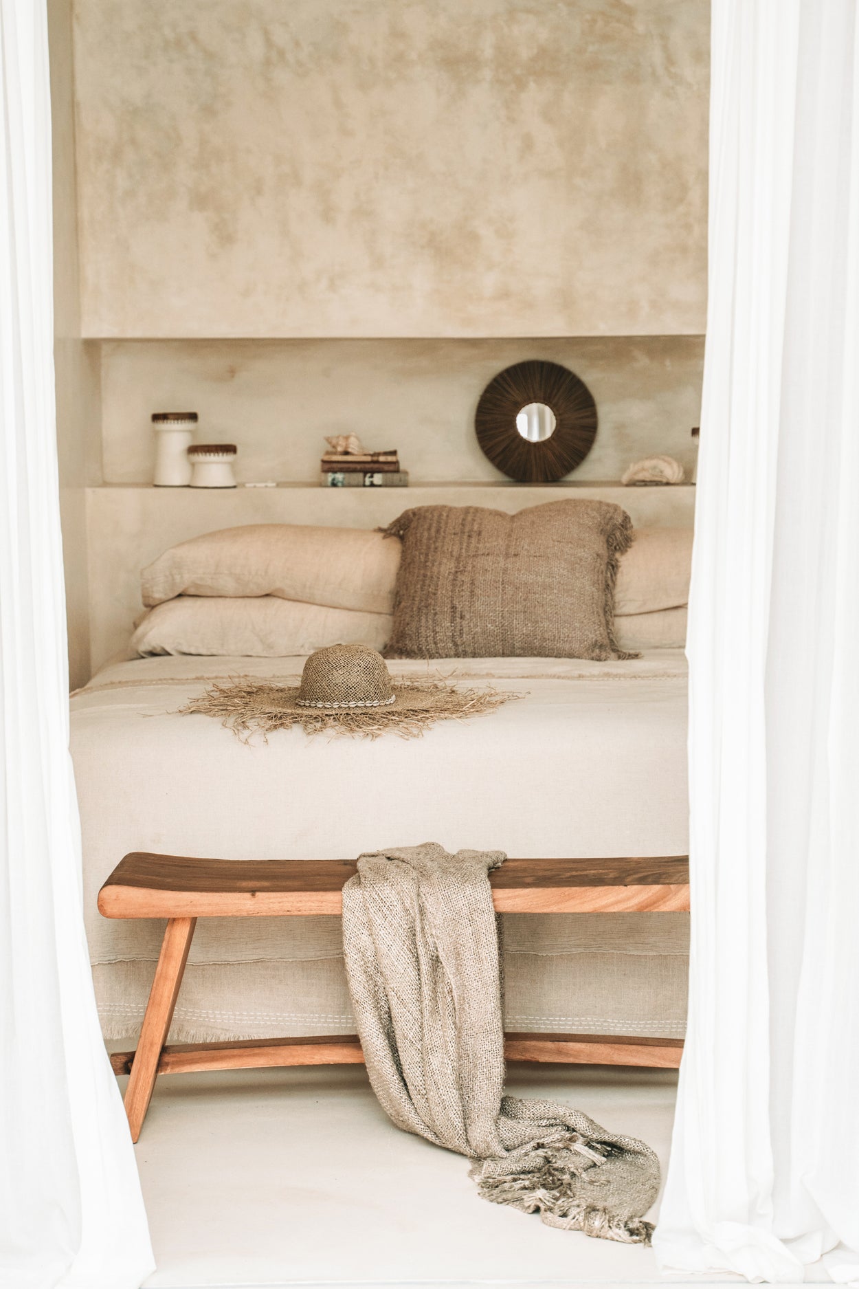 Bazar Bizar De S'il vous Plaid - Beige