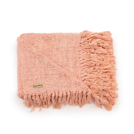 Bazar Bizar De S'il vous Plaid - Zalm Roze