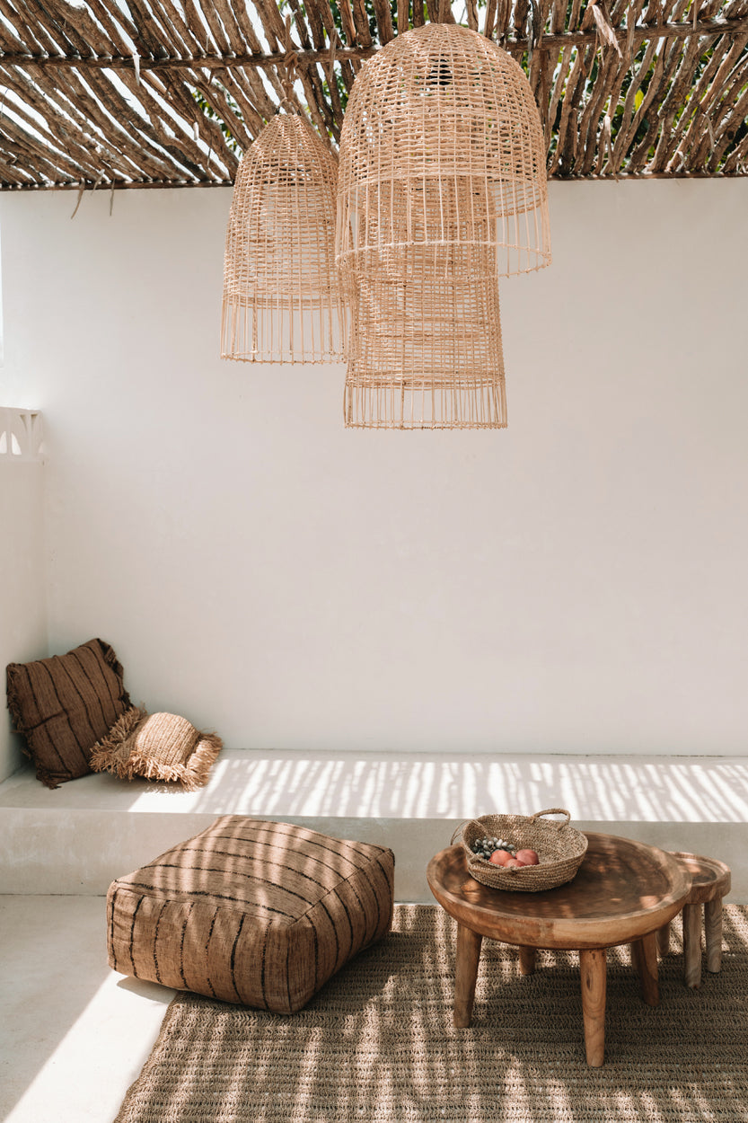 Bazar Bizar De Oh My Gee Poef - Beige Zwart