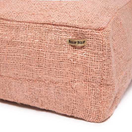 Bazar Bizar De Oh My Gee Poef - Zalm Roze