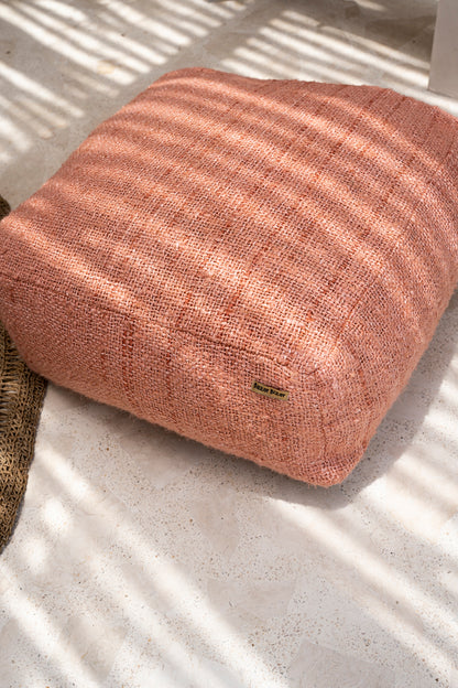 Bazar Bizar De Oh My Gee Poef - Zalm Roze