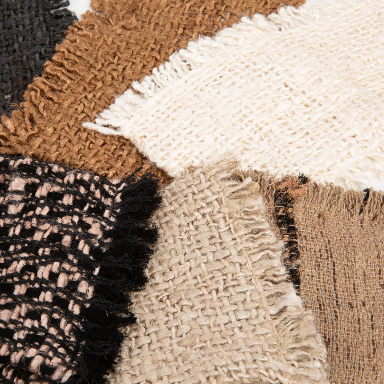 Bazar Bizar Het Oh My Gee Bestekzakje - Beige Zwart - Set van 4