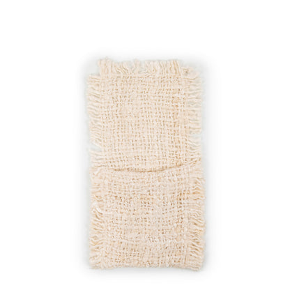 Bazar Bizar Het Oh My Gee Bestekzakje - Creme - Set van 4