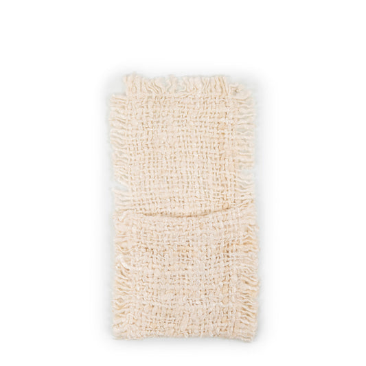 Bazar Bizar Het Oh My Gee Bestekzakje - Creme - Set van 4