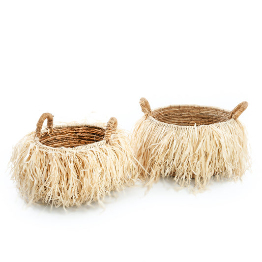Bazar Bizar De Raffia Mand - M
