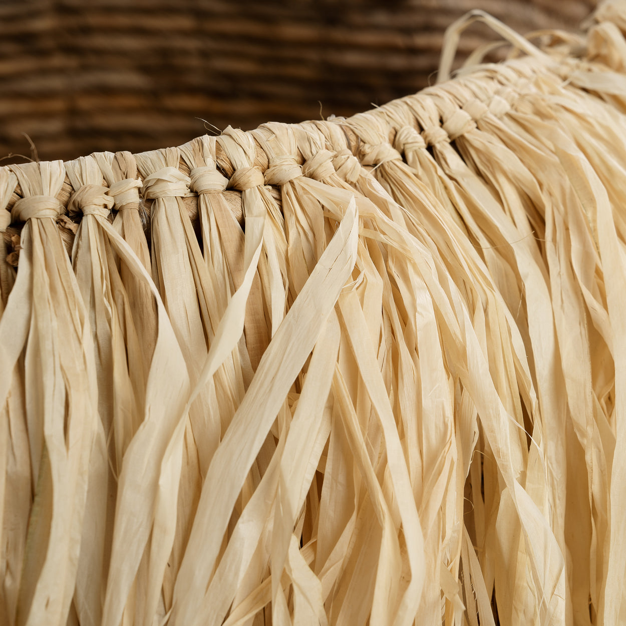 Bazar Bizar De Raffia Mand - M