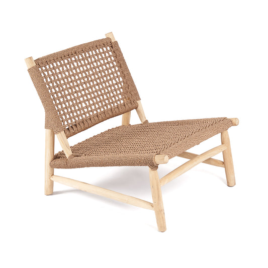 Bazar Bizar De Island Sisal Eenzit - Naturel Bruin