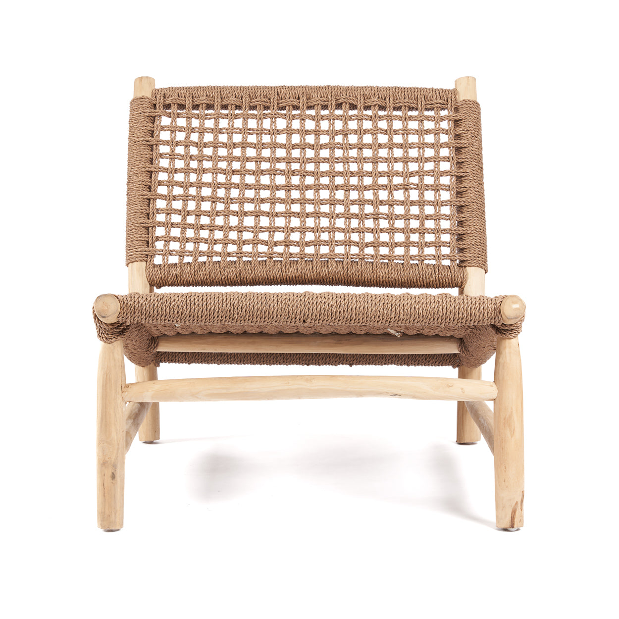 Bazar Bizar De Island Sisal Eenzit - Naturel Bruin