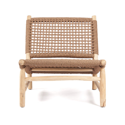 Bazar Bizar De Island Sisal Eenzit - Naturel Bruin