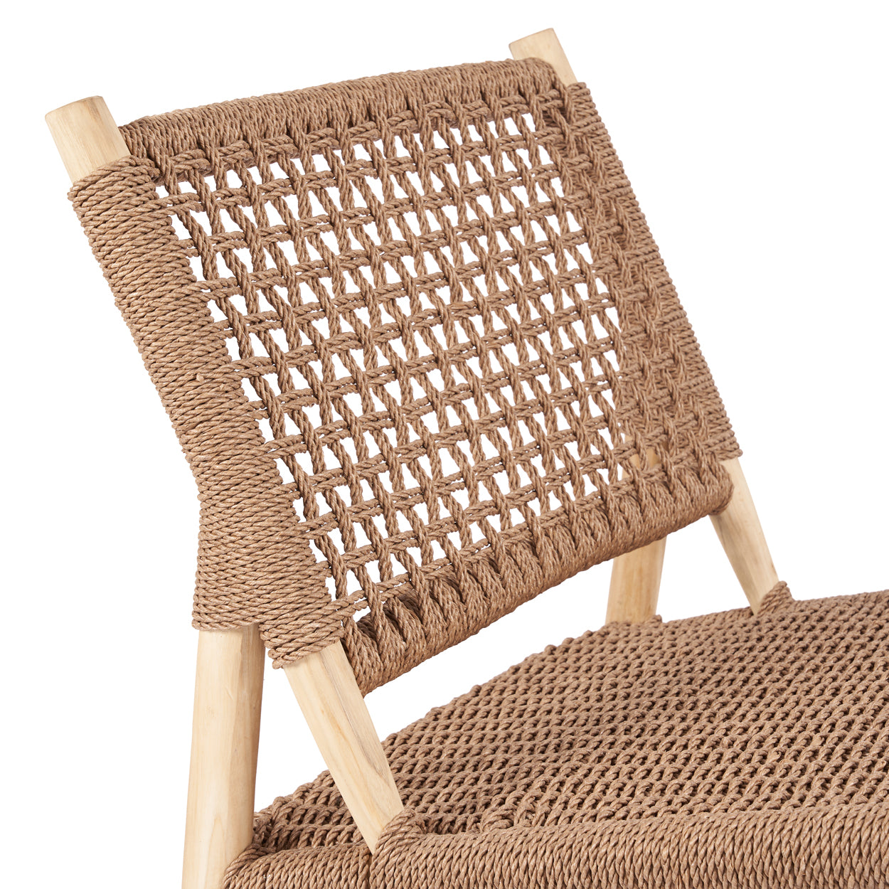 Bazar Bizar De Island Sisal Eenzit - Naturel Bruin