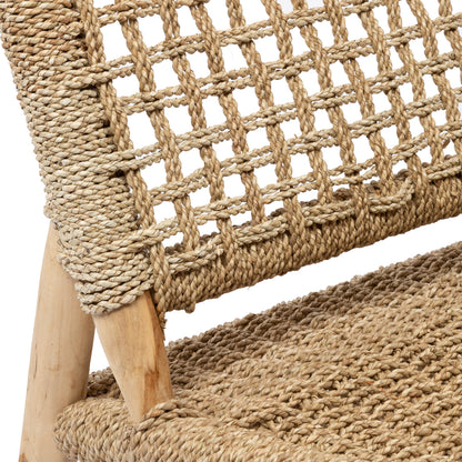 Bazar Bizar De Island Sisal Eenzit - Naturel