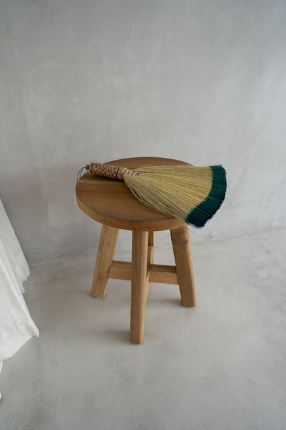 Bazar Bizar De Sweeping Handveger - Naturel Turquoise