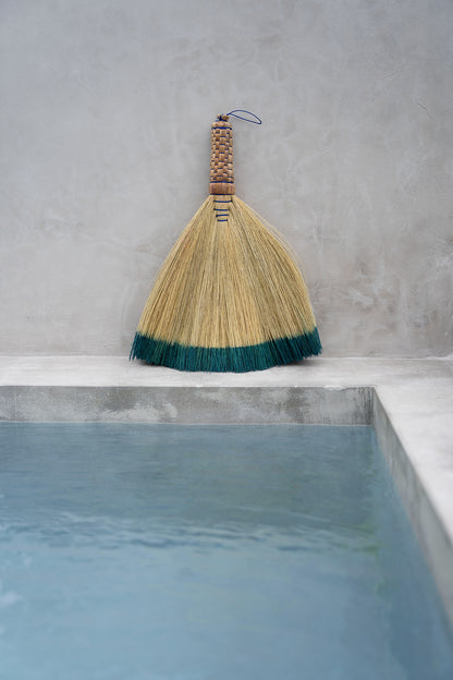 Bazar Bizar De Sweeping Handveger - Naturel Turquoise