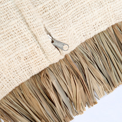 Bazar Bizar De Saint Tropez Kussenhoes - Naturel Wit - 30x50