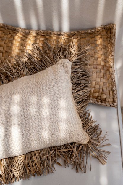 Bazar Bizar De Saint Tropez Kussenhoes - Naturel Wit - 30x50