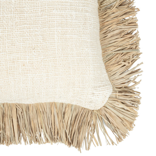 Bazar Bizar De Saint Tropez Kussenhoes - Naturel Wit - 40x40