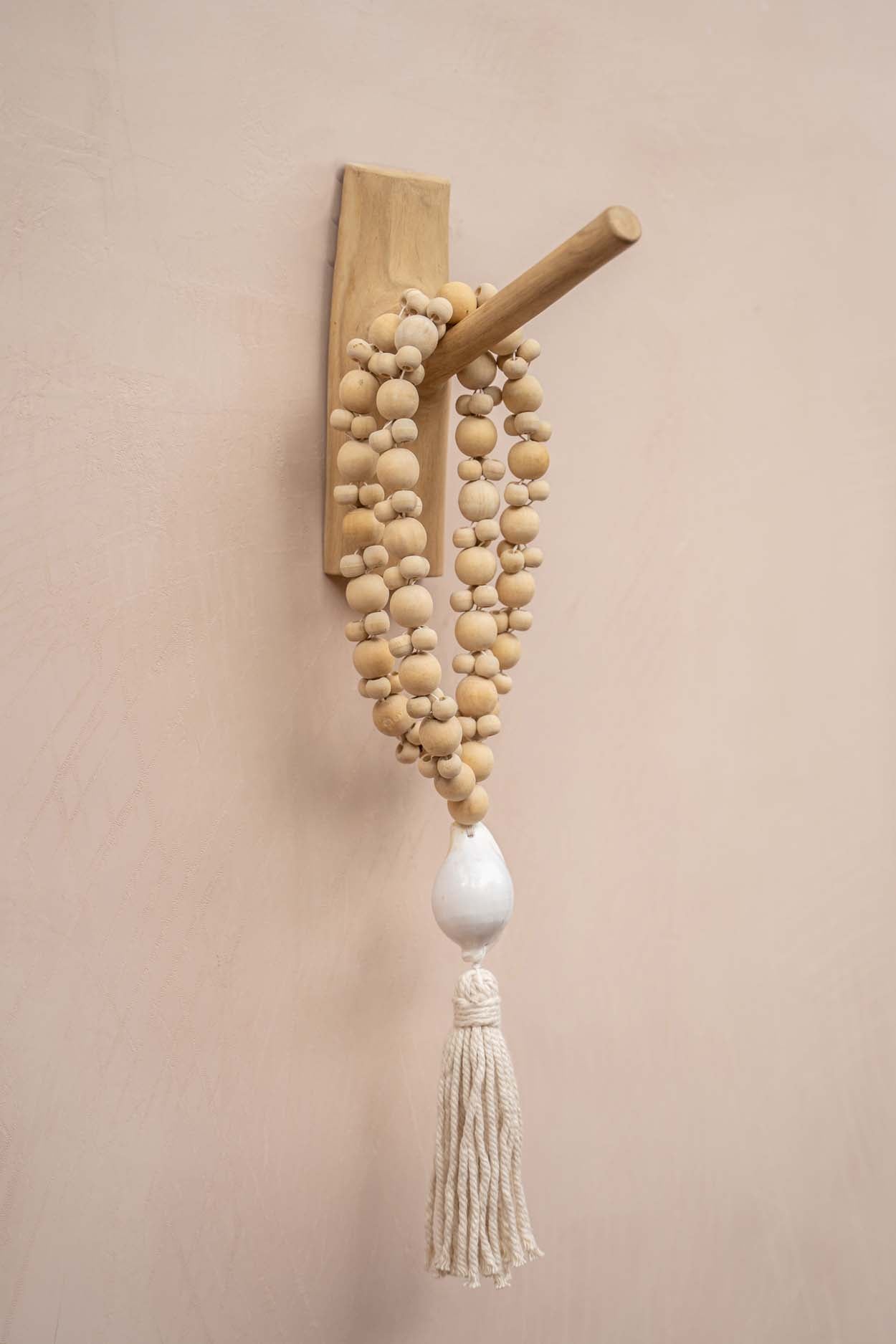 Bazar Bizar De Kubu Halsketting - Naturel Wit