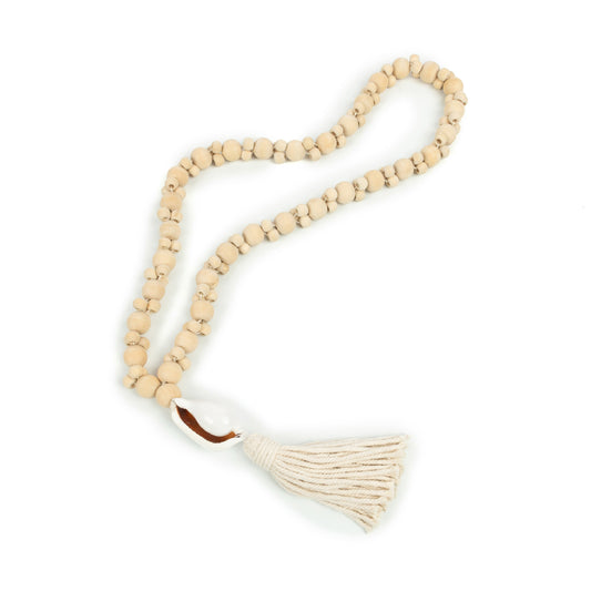 Bazar Bizar De Kubu Halsketting - Naturel Wit
