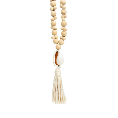 Bazar Bizar De Kubu Halsketting - Naturel Wit