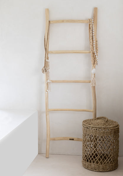 Bazar Bizar De Canggu Halsketting - Naturel Wit