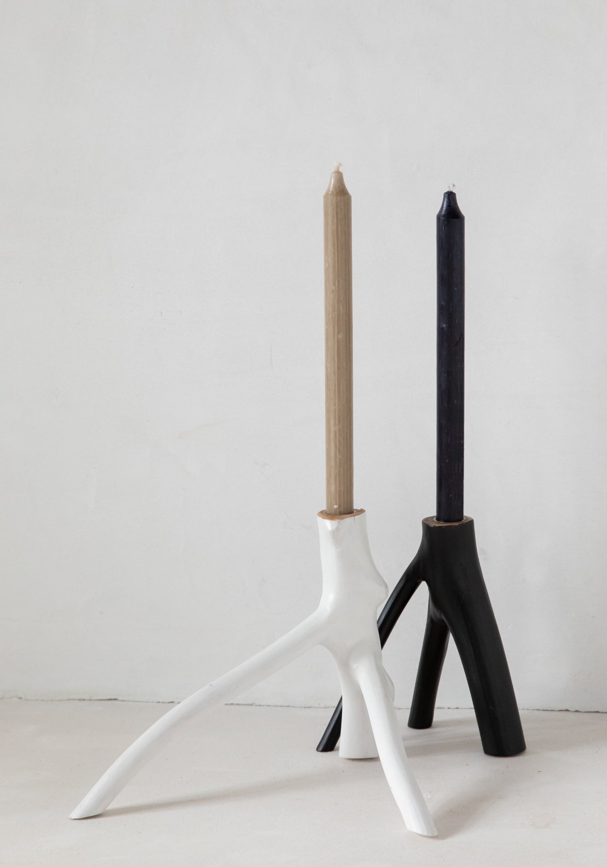 Bazar Bizar De Triple Twig Kaarshouder - Wit