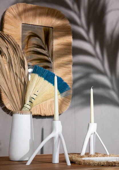Bazar Bizar De Triple Twig Kaarshouder - Wit