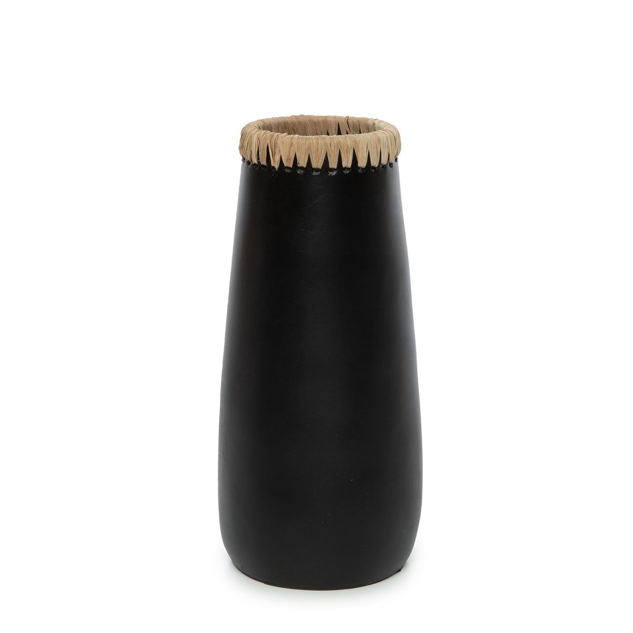 Bazar Bizar De Sneaky Vaas - Zwart Naturel - L