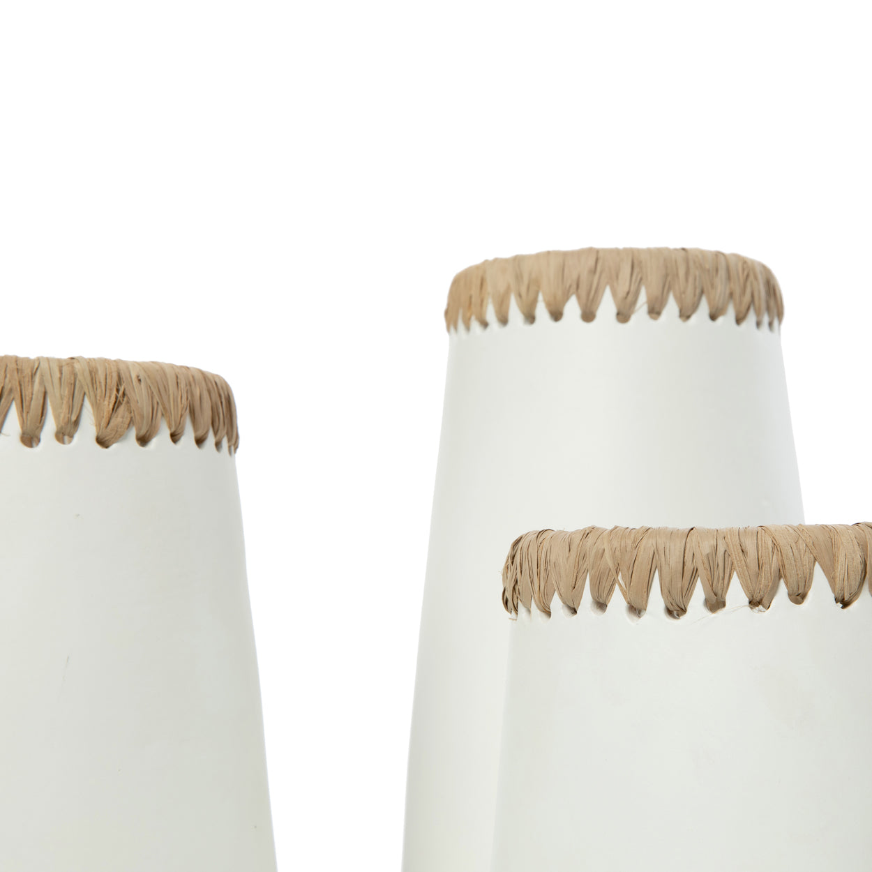 Bazar Bizar De Sneaky Vaas - Wit Naturel - M