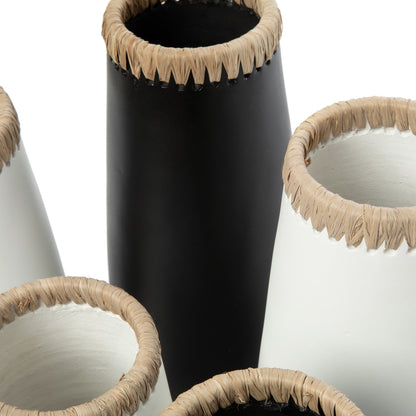 Bazar Bizar De Sneaky Vaas - Wit Naturel - S