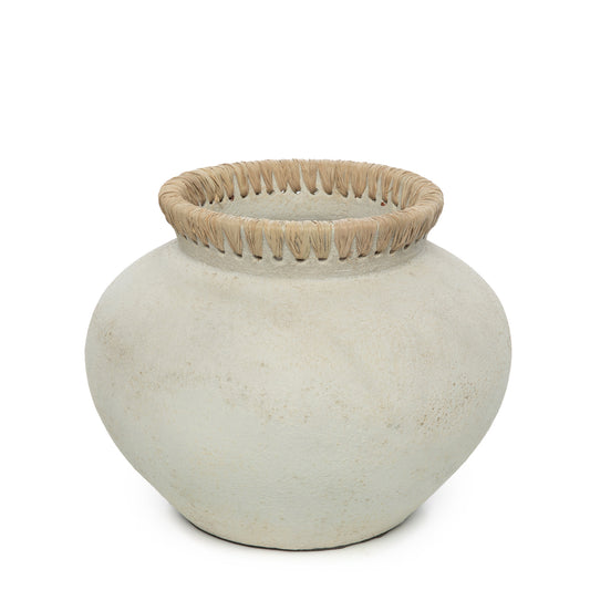 Bazar Bizar De Styly Vaas - Beton Naturel - M