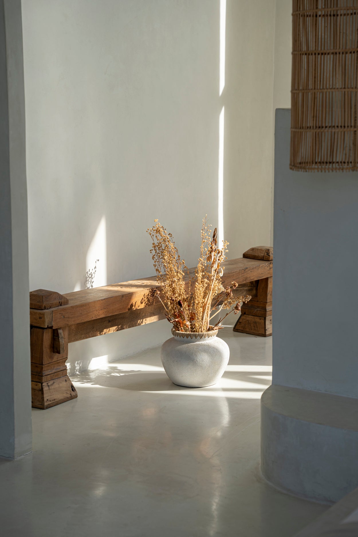 Bazar Bizar De Styly Vaas - Beton Naturel - M