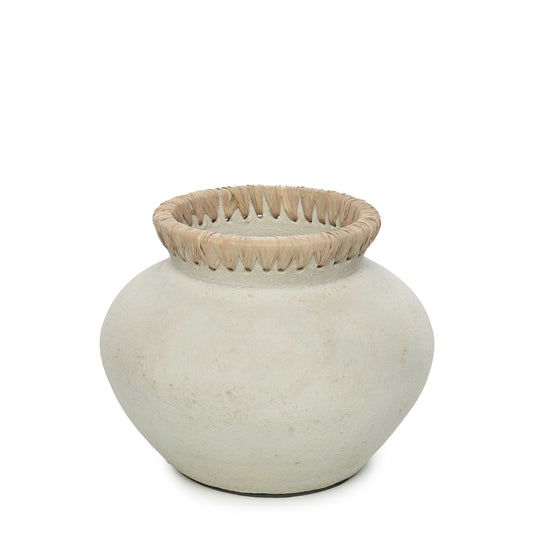 Bazar Bizar De Styly Vaas - Beton Naturel - S