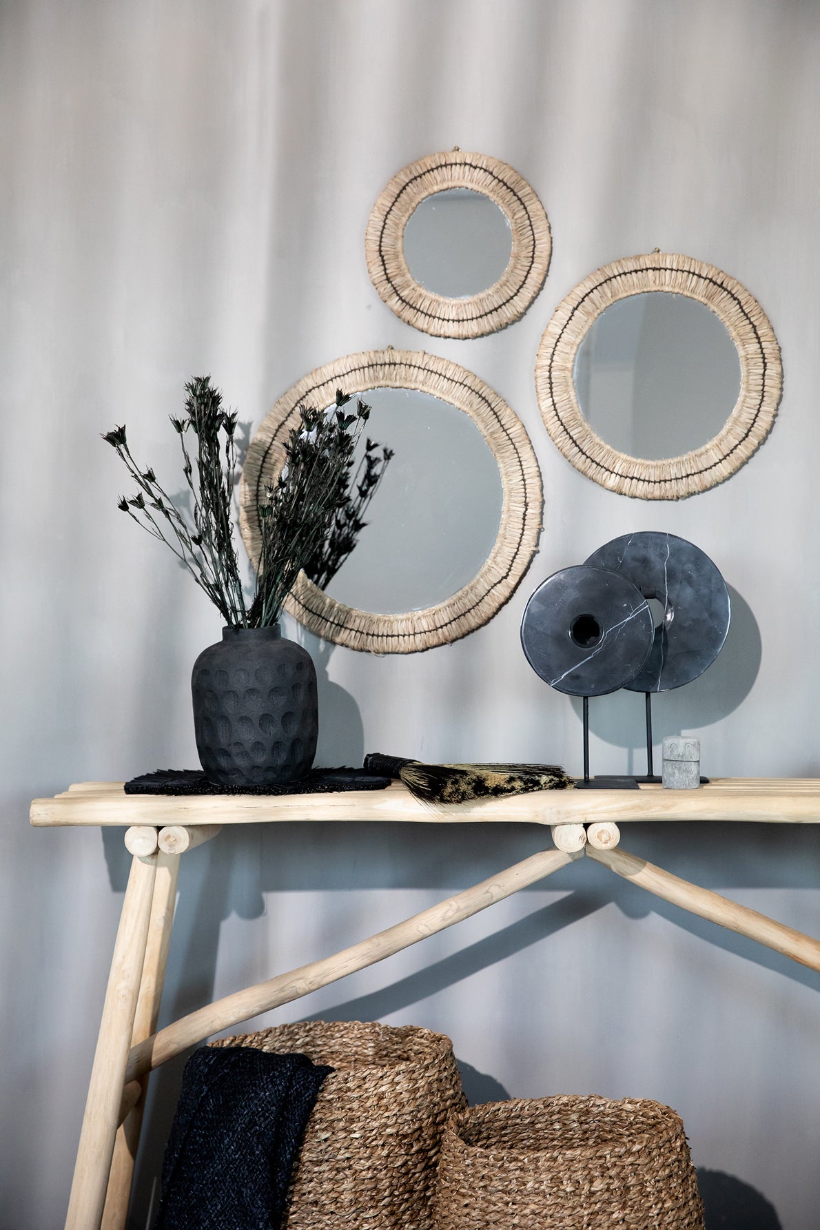 Bazar Bizar De Trendy Vaas - Zwart - L